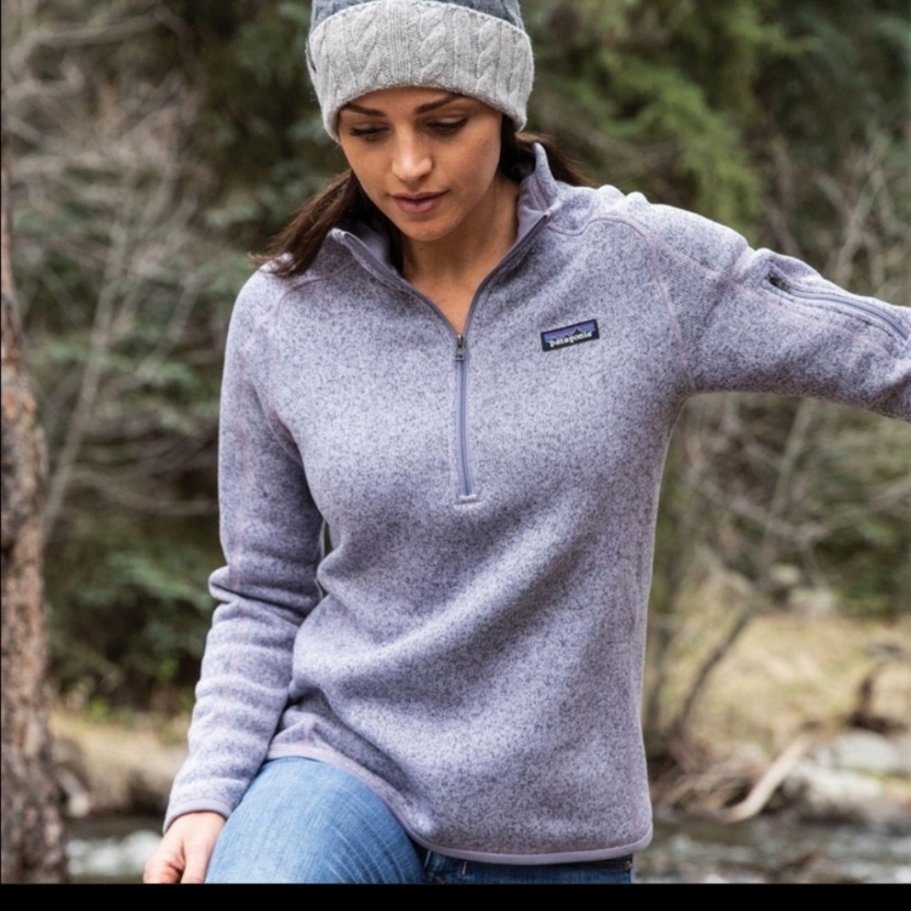 Patagonia Smokey Violet Better Sweater 1/4 Zip